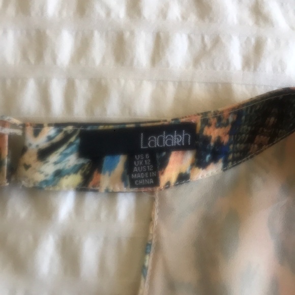 Multi-Colored Racer Back Romper - Picture 3 of 3